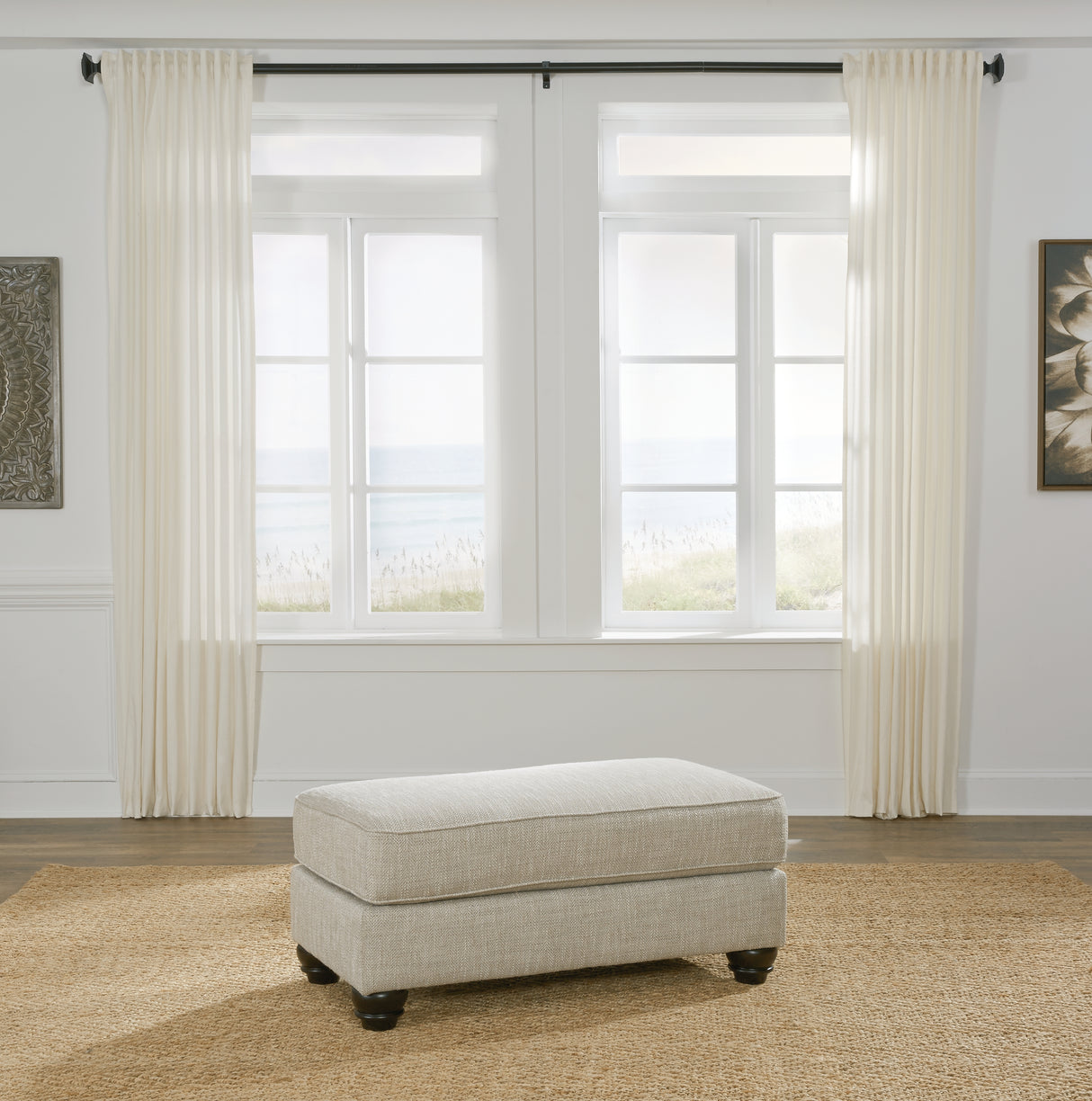 Mega Furniture - Ashley Furniture - Asanti Living Room - Loveseat / Fog - 1320135