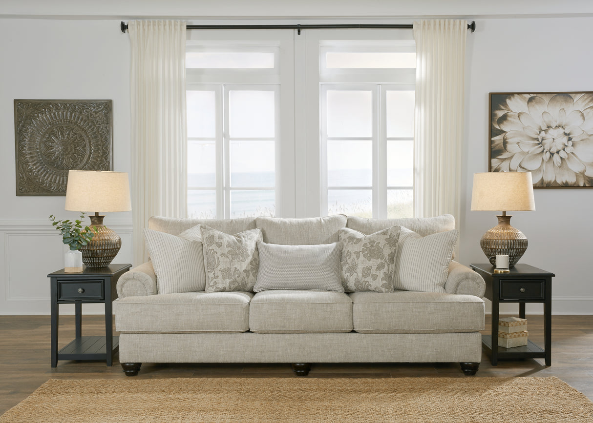 Mega Furniture - Ashley Furniture - Asanti Living Room - Sofa / Fog - 1320138