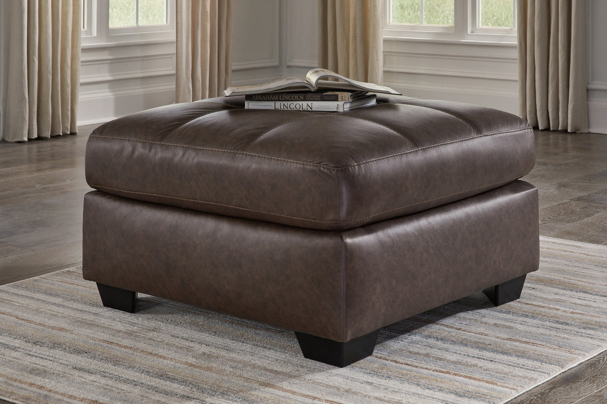 Mega Furniture - Ashley Furniture - Barlin Mills Living Room - Oversized Accent Ottoman / Umber - 1700308