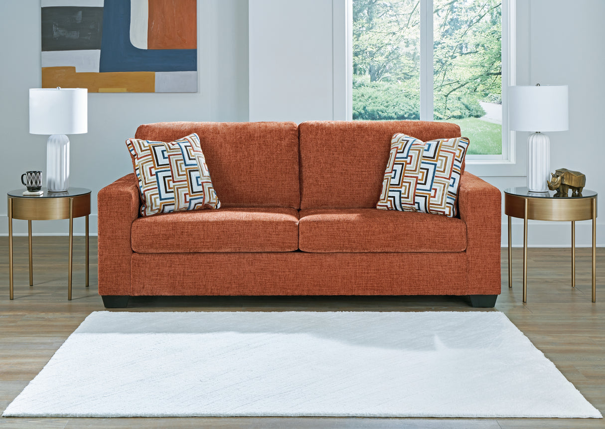 Mega Furniture - Ashley Furniture - Aviemore Living Room - Sofa / Spice - 2430438