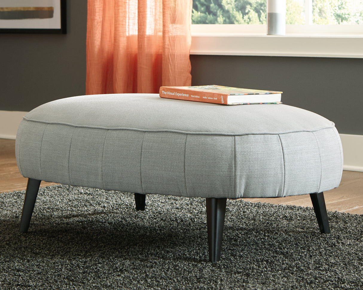 Mega Furniture - Ashley Furniture - Hollyann Living Room - Oversized Accent Ottoman / Gray - 2440208