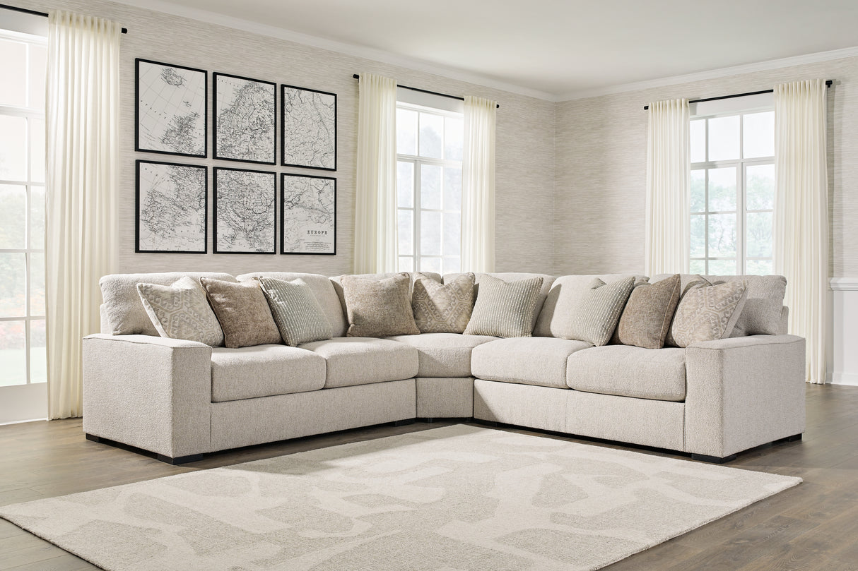 Mega Furniture - Ashley Furniture - Ballyton Sectional - 3-Piece Sectional / Sand - 25102S1
