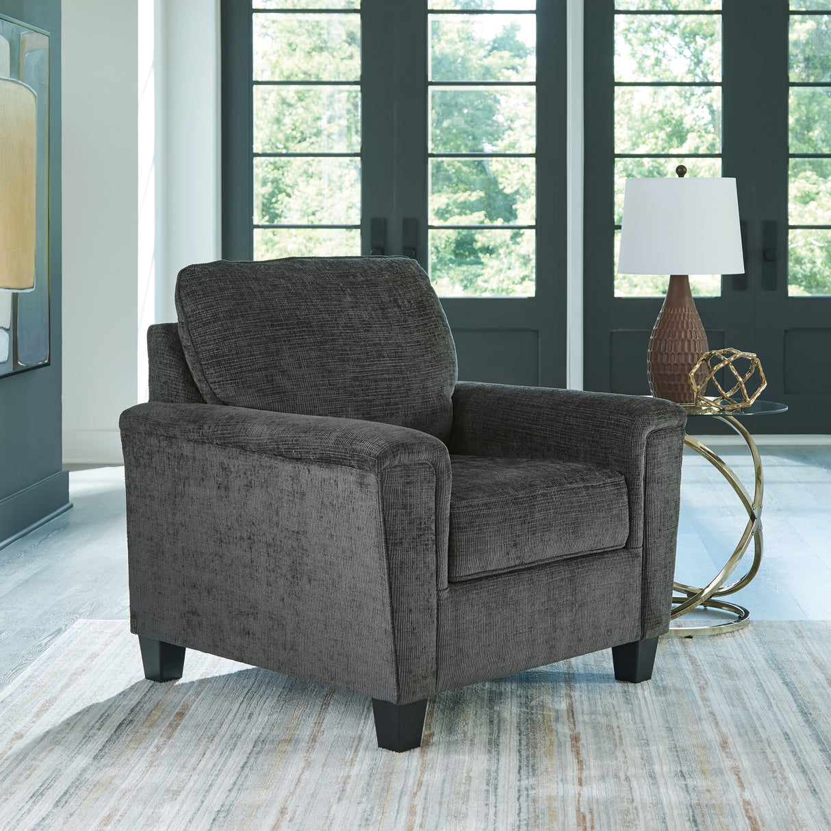 Mega Furniture - Ashley Furniture - Erinslane Living Room - Chair / Dusk - 2520620