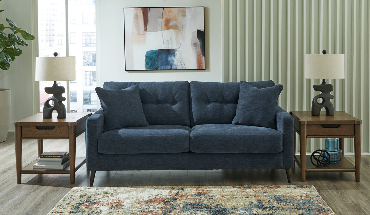 Mega Furniture - Ashley Furniture - Bixler Living Room - Sofa / Navy - 2610638