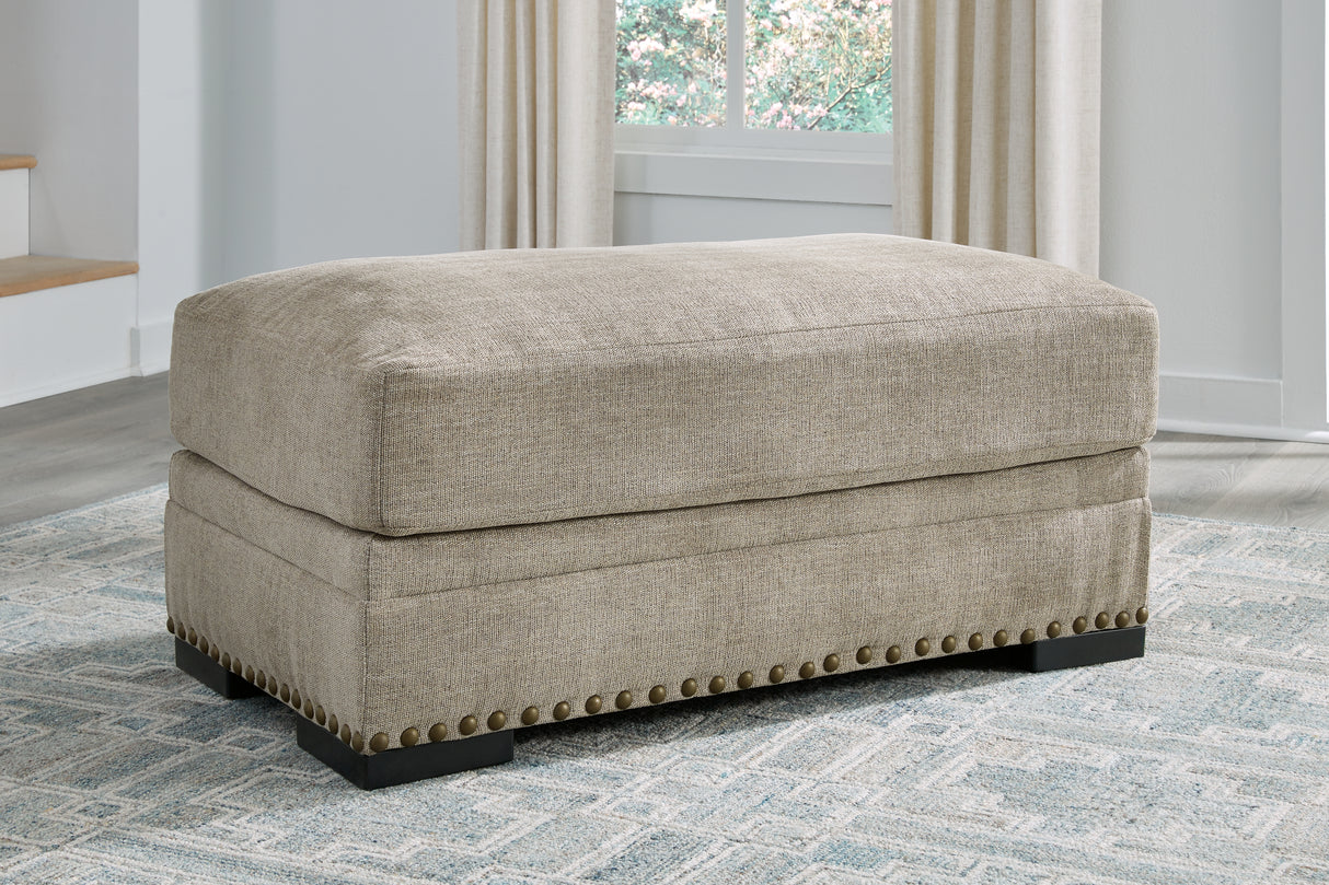 Mega Furniture - Ashley Furniture - Galemore Living Room - Ottoman / Quarry - 2700414