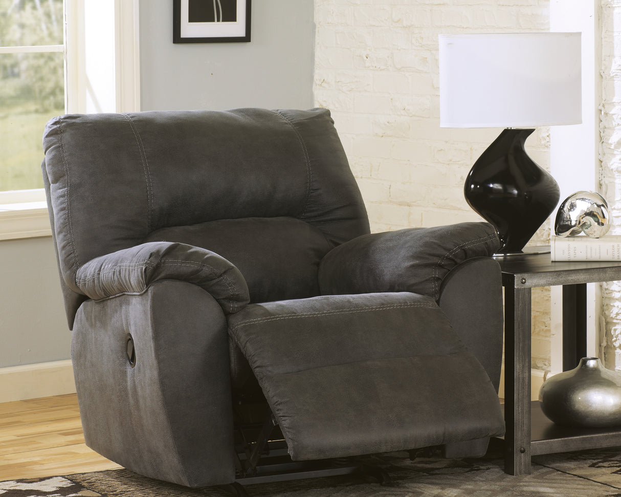 Mega Furniture - Ashley Furniture - Tambo Living Room - Rocker Recliner / Canyon - 2780225