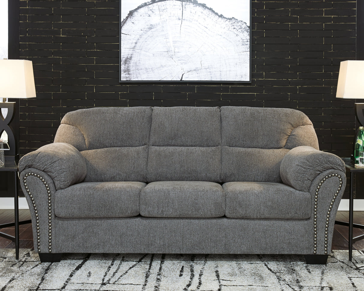 Mega Furniture - Ashley Furniture - Allmaxx Living Room - Loveseat / Pewter - 2810535