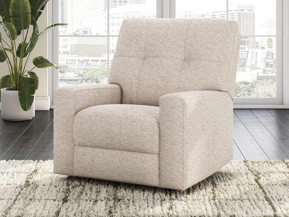 Mega Furniture - Ashley Furniture - Larimer Living Room - Rocker Recliner / Stone - PC2920325