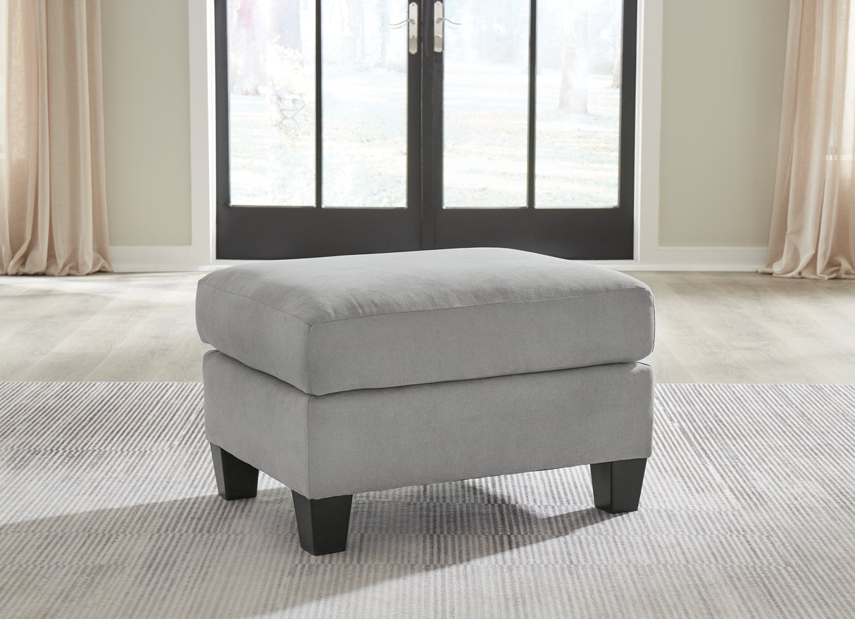 Mega Furniture - Ashley Furniture - Adlai Living Room - Ottoman / Shadow - 3010314