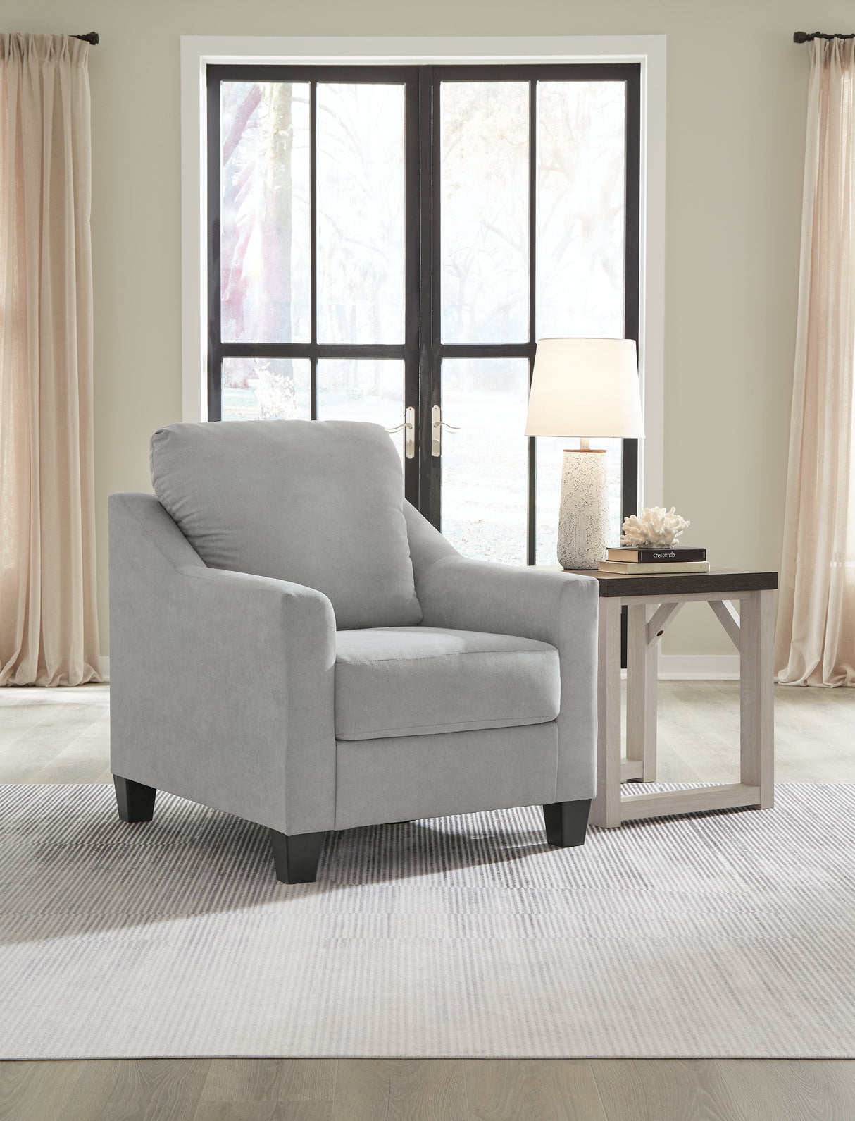 Mega Furniture - Ashley Furniture - Adlai Living Room - Chair / Shadow - 3010320