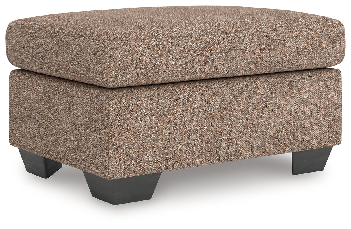 Mega Furniture - Ashley Furniture - Triston-Peaks Living Room - Ottoman / Suede - 3020414