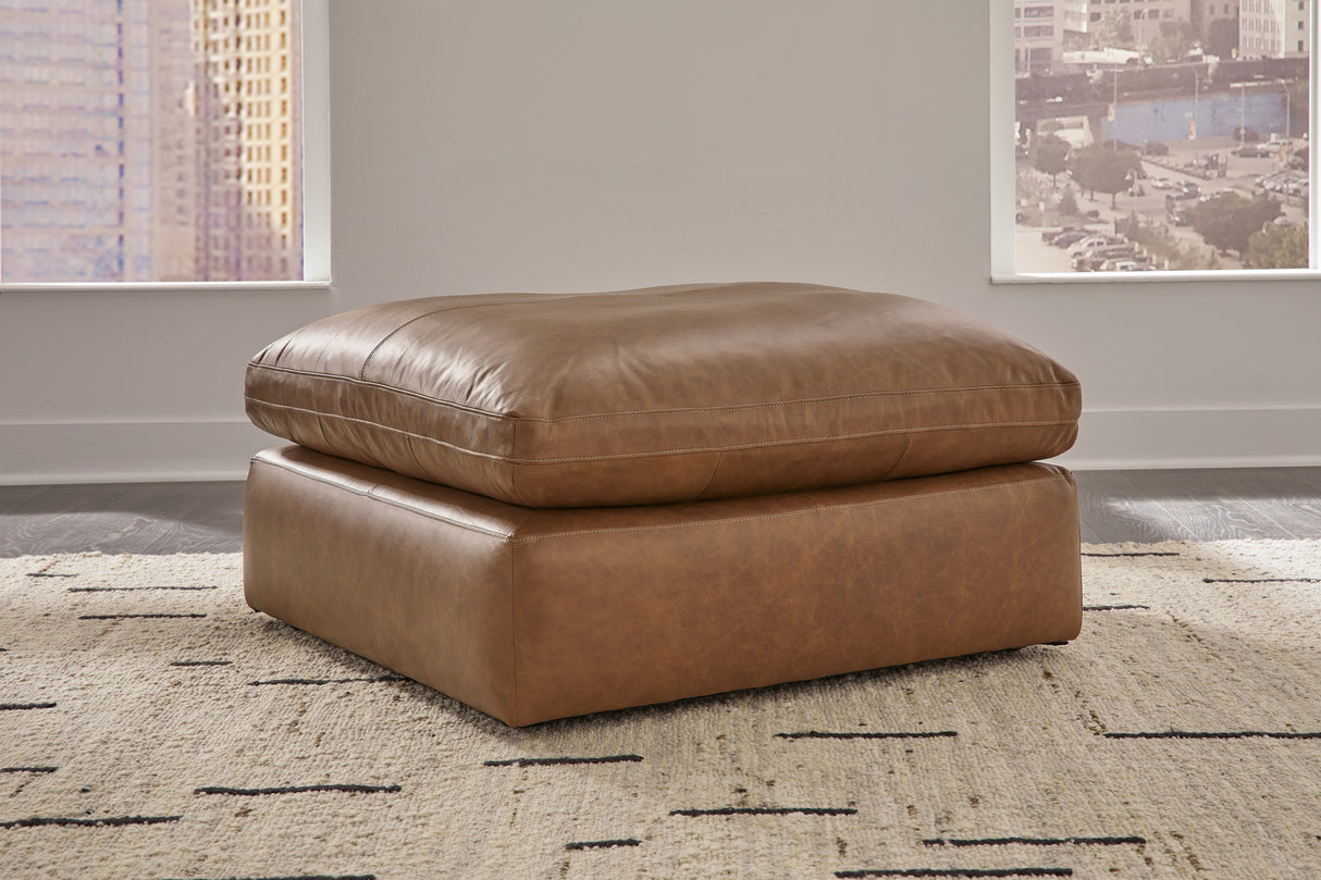 Mega Furniture - Ashley Furniture - Emilia Living Room - Oversized Accent Ottoman / Caramel - 3090108