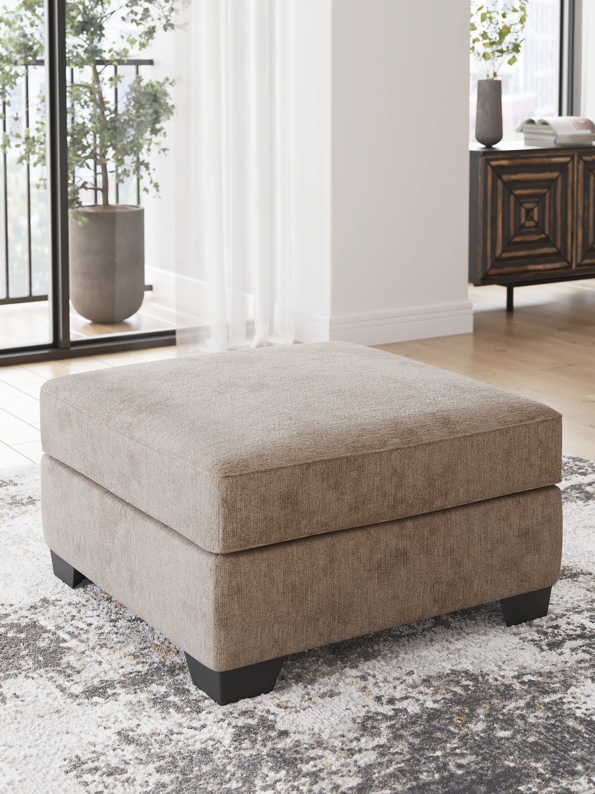 Mega Furniture - Ashley Furniture - Olten Living Room - Oversized Accent Ottoman / Mocha - 3130408