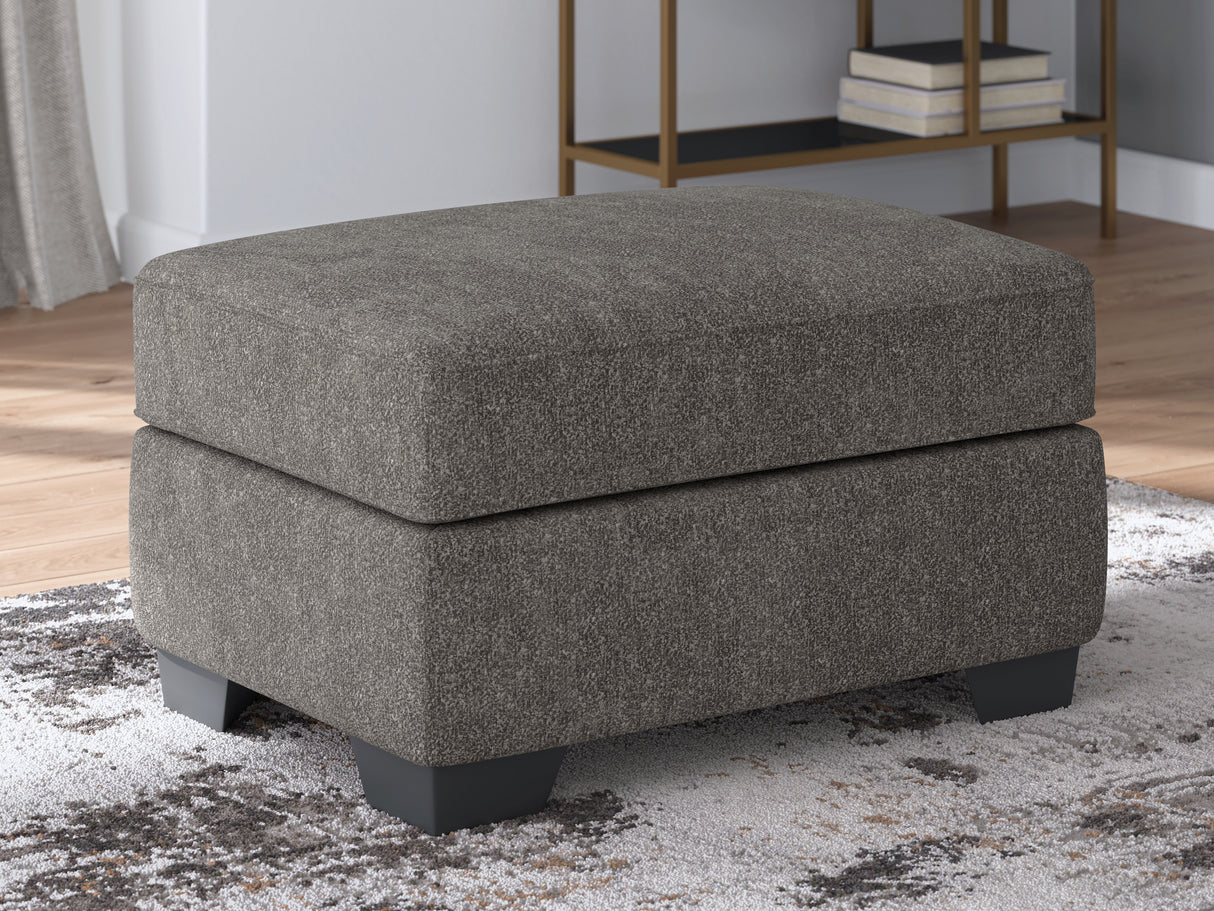 Mega Furniture - Ashley Furniture - Olten Living Room - Ottoman / Graphite - 3130514