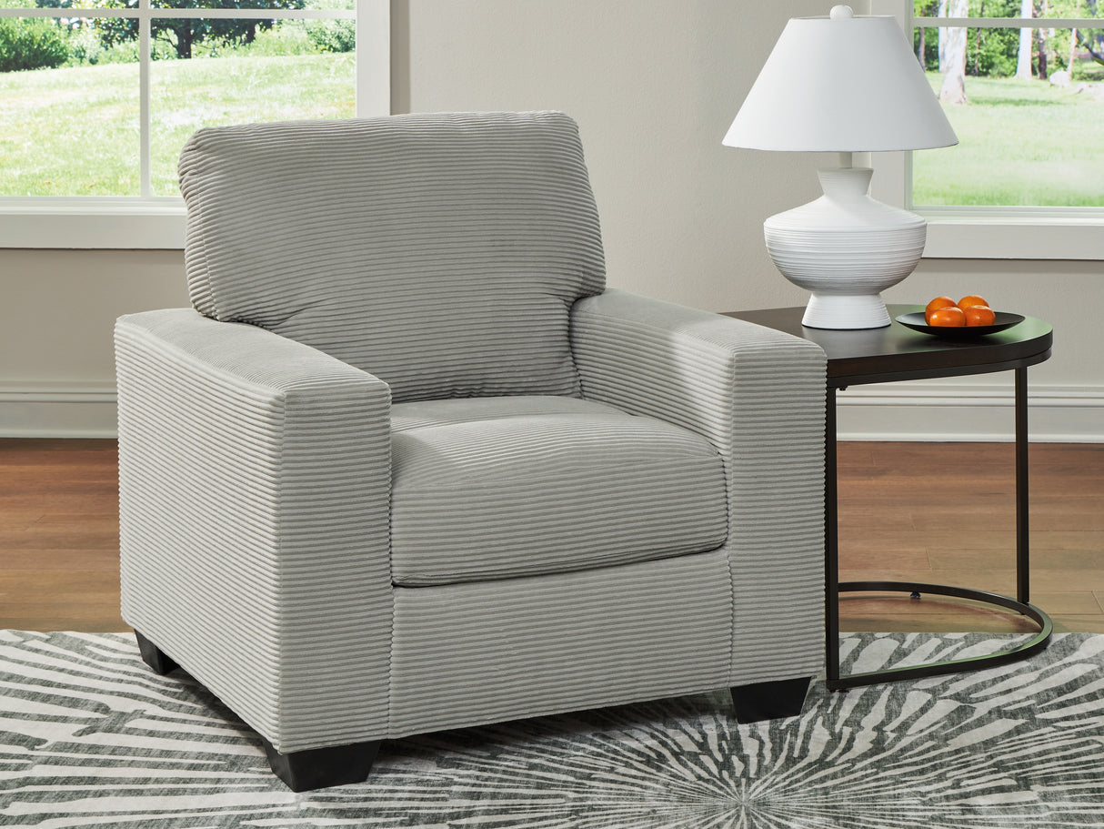 Mega Furniture - Ashley Furniture - Greenbriar Living Room - Chair / Smoke - PC3200520