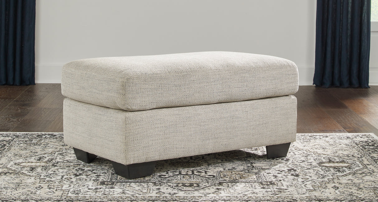 Mega Furniture - Ashley Furniture - Vayda Living Room - Ottoman / Pebble - 3310414