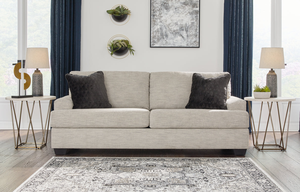 Mega Furniture - Ashley Furniture - Vayda Living Room - Sofa / Pebble - 3310438