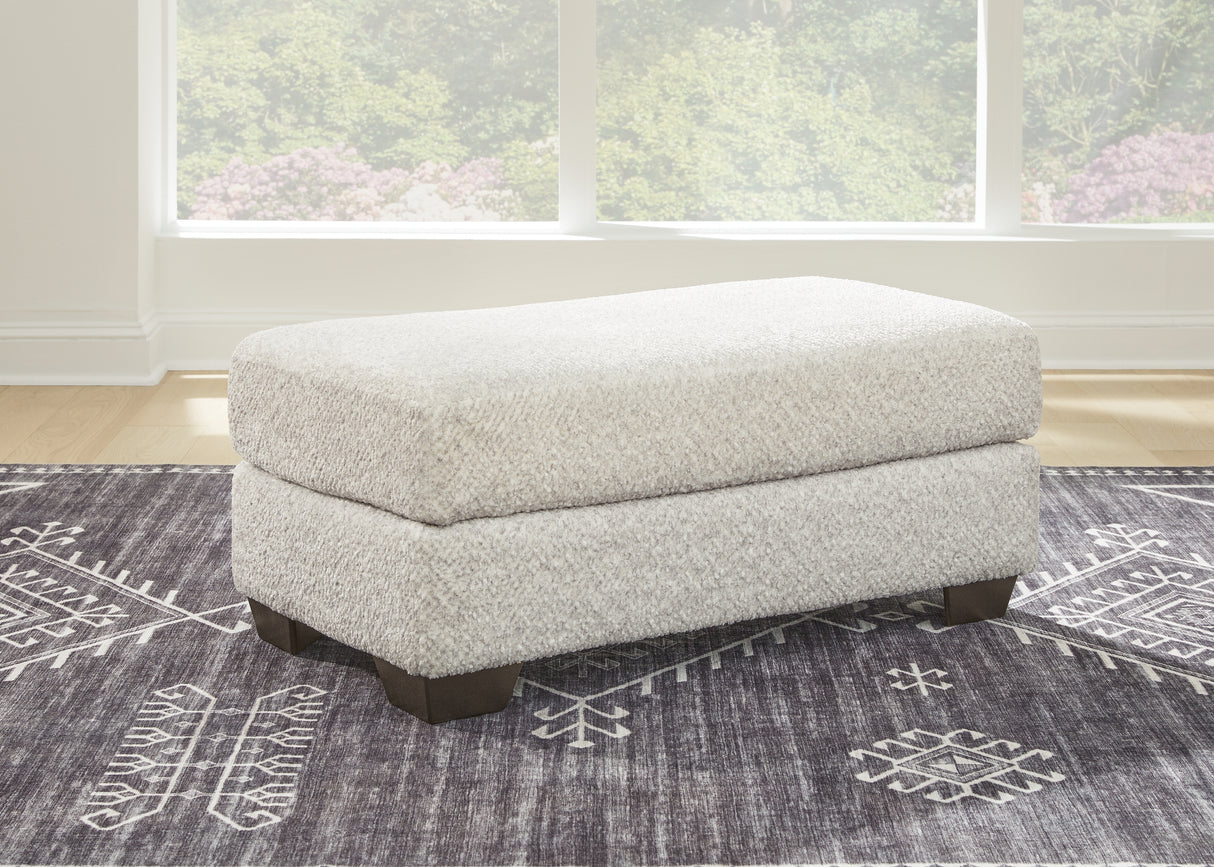 Mega Furniture - Ashley Furniture - Brebryan Living Room - Ottoman / Flannel - 3440114