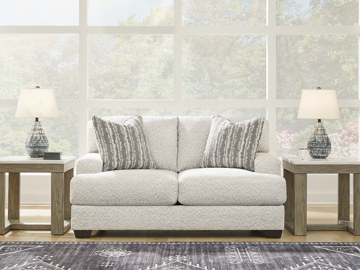 Mega Furniture - Ashley Furniture - Brebryan Living Room - Sofa / Flannel - 3440138