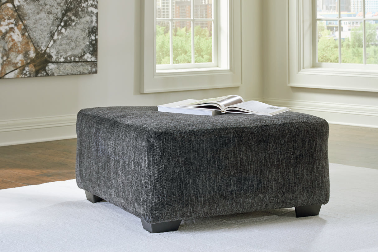 Mega Furniture - Ashley Furniture - Biddeford Living Room - Oversized Accent Ottoman / Shadow - 3550408