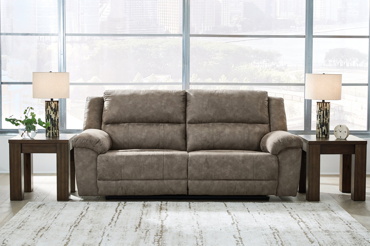 Mega Furniture - Ashley Furniture - Laresview Living Room - Zero Wall Wide Seat Recliner / Fossil - 3720352