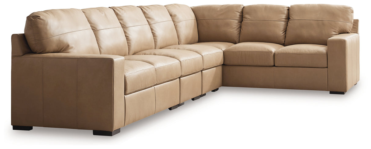 Mega Furniture - Ashley Furniture - Bandon Sectional - RAF 4-Piece Sectional / Toffee - 38006S6