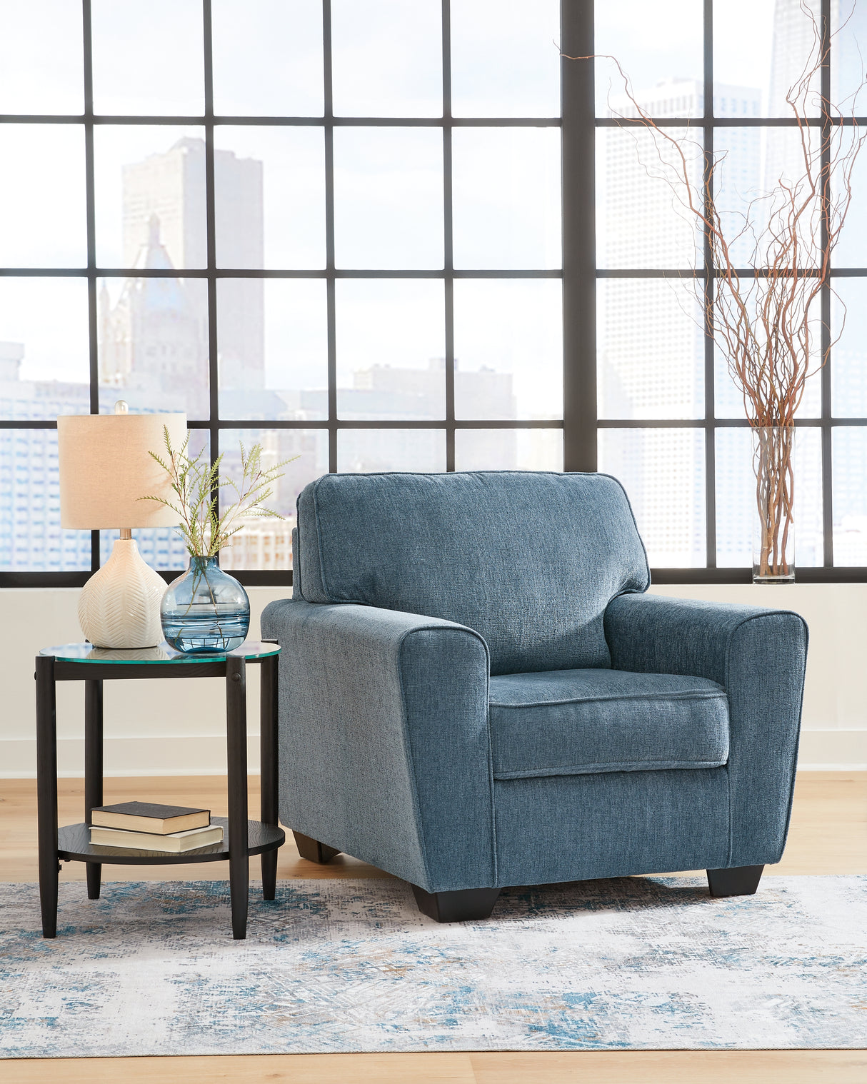Mega Furniture - Ashley Furniture - Cashton Living Room - Chair / Blue - 4060520