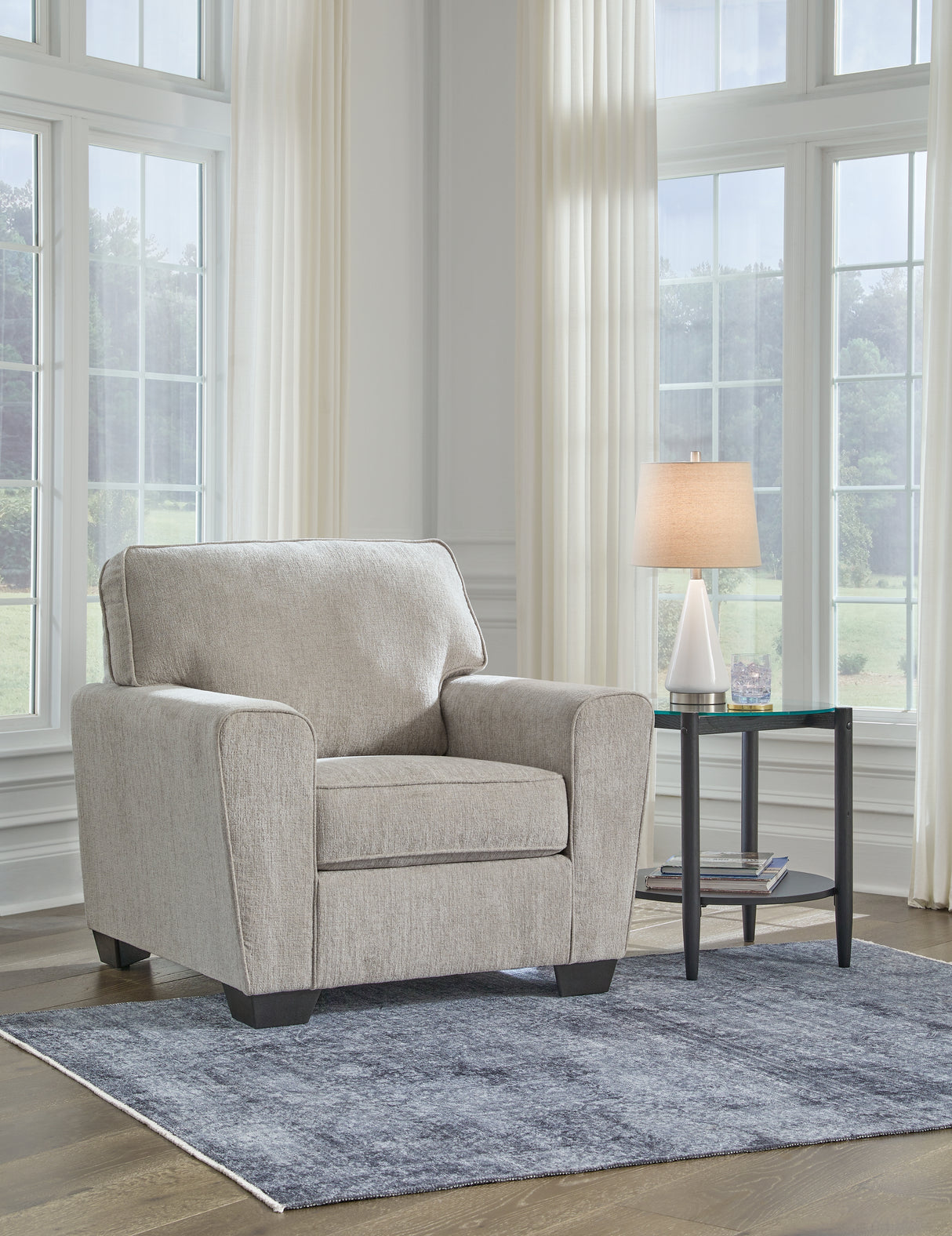 Mega Furniture - Ashley Furniture - Cashton Living Room - Chair / Ice - 4060620