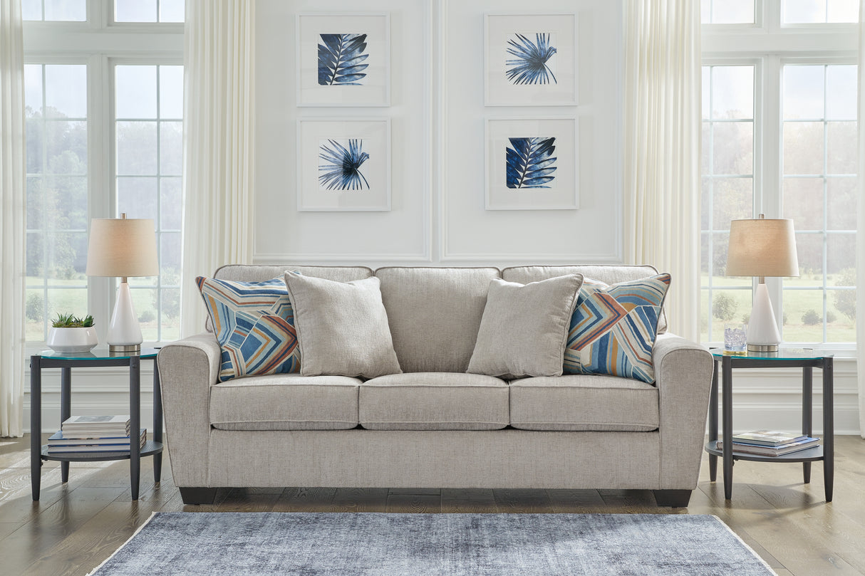 Mega Furniture - Ashley Furniture - Cashton Living Room - Sofa / Ice - 4060638