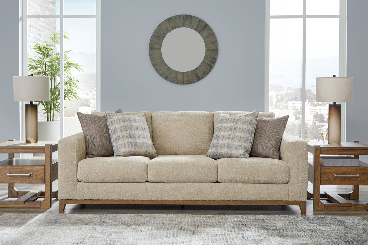 Mega Furniture - Ashley Furniture - Parklynn Living Room - Sofa / Desert - 4890238