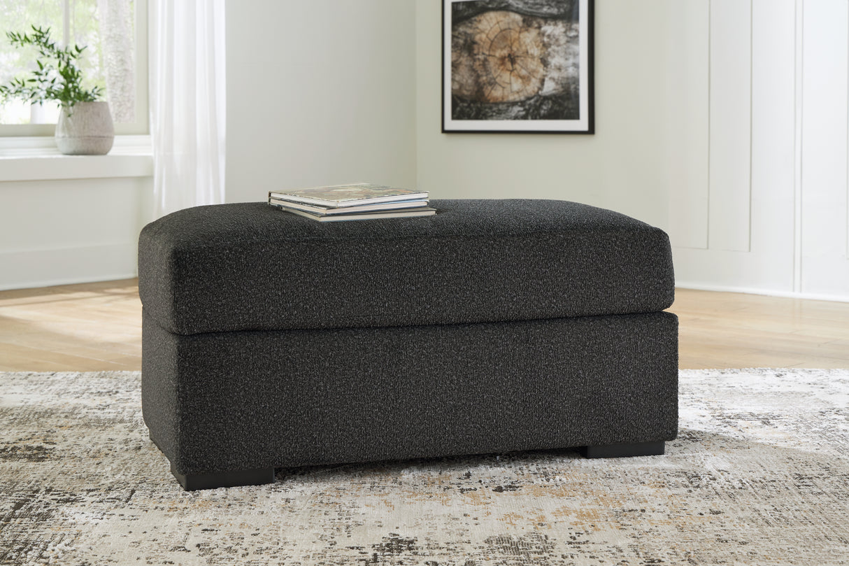 Mega Furniture - Ashley Furniture - Wryenlynn Living Room - Ottoman / Onyx - 4940514