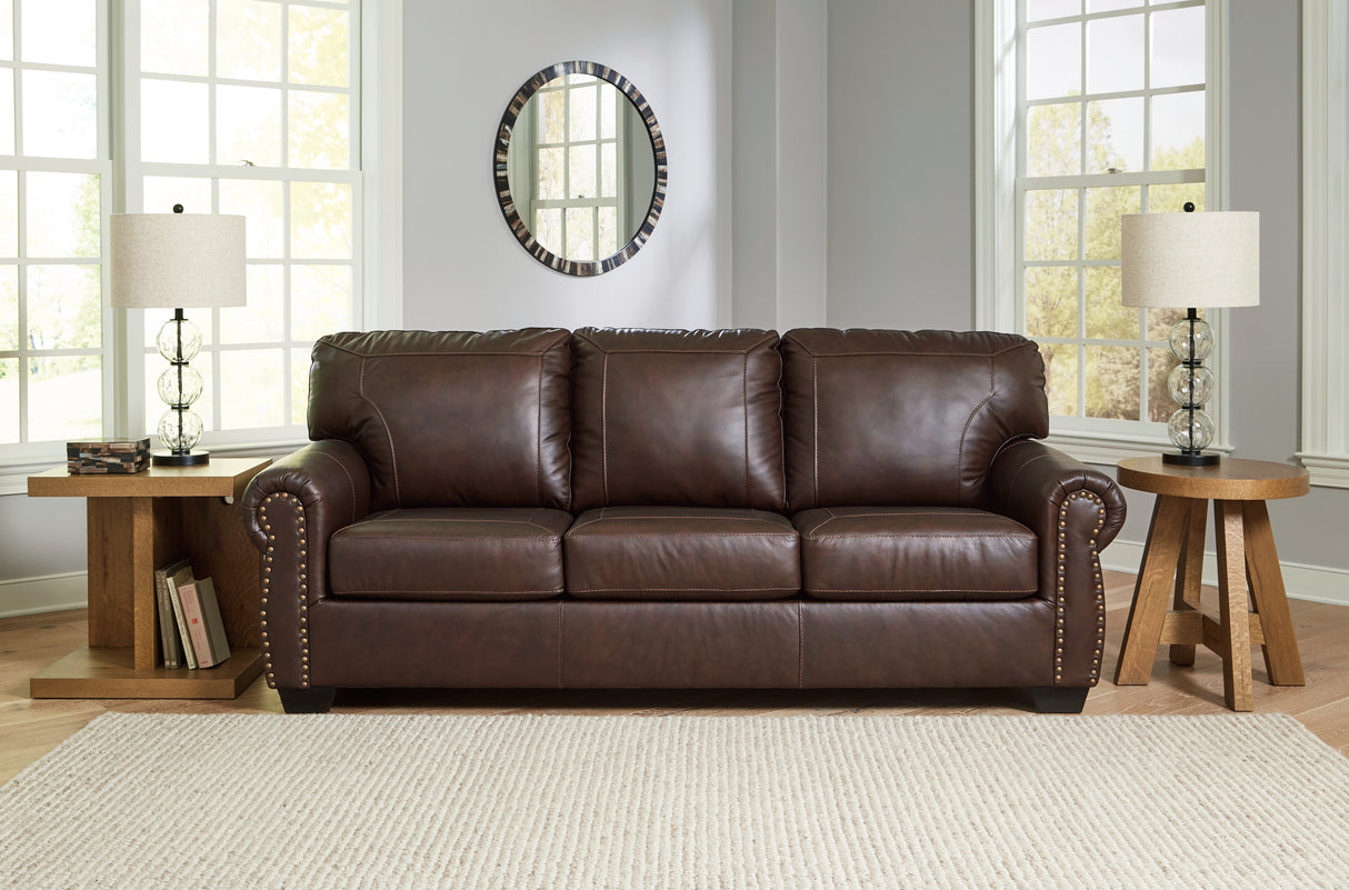 Mega Furniture - Ashley Furniture - Colleton Living Room - Rocker Recliner / Dark Brown - 5210725