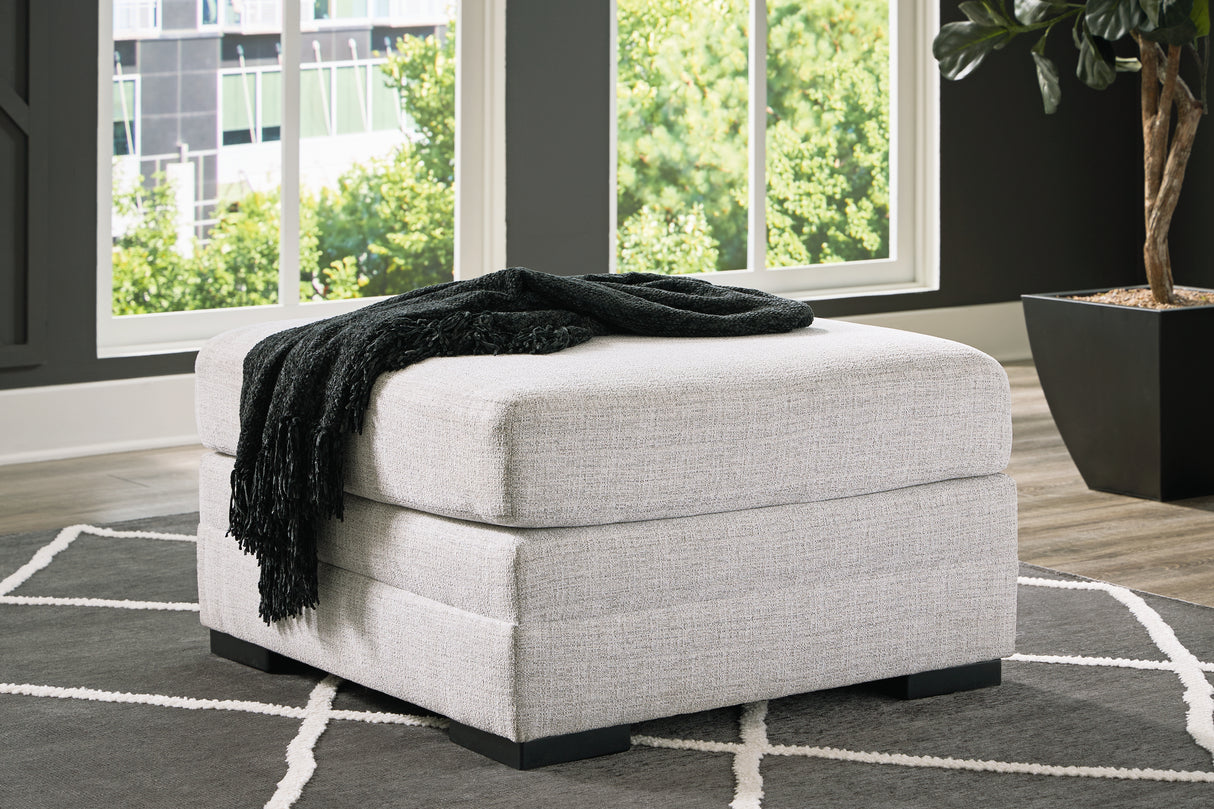 Mega Furniture - Ashley Furniture - Koralynn Living Room - Oversized Accent Ottoman / Stone - 5410208