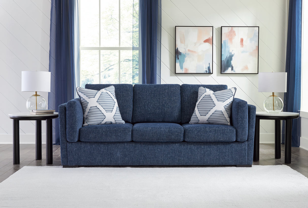 Mega Furniture - Ashley Furniture - Evansley Living Room - Sofa / Navy - 5450238