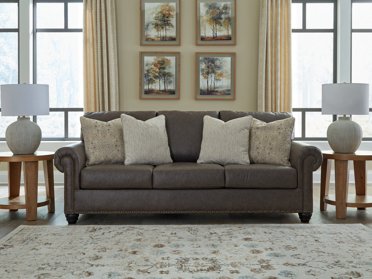 Mega Furniture - Ashley Furniture - Roxmere Living Room - Sofa / Umber - 5550338