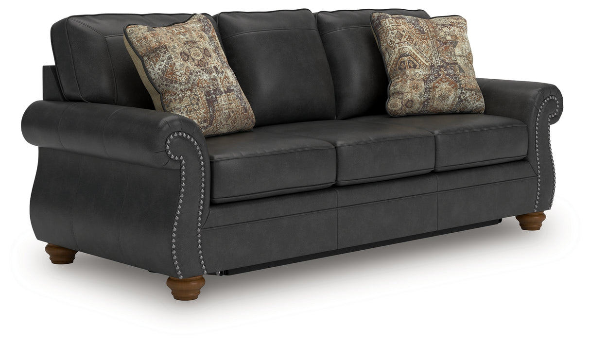 Mega Furniture - Ashley Furniture - Chasemore Living Room - Queen Sofa Sleeper / Granite - PC5590339