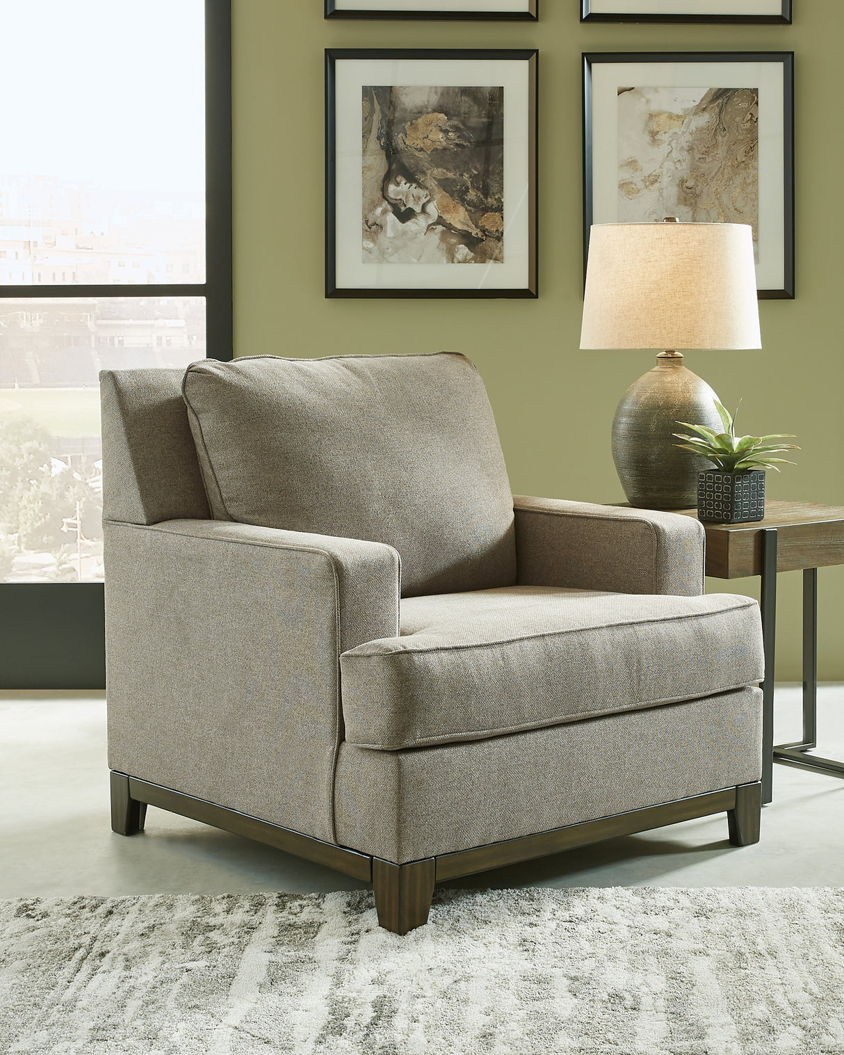 Mega Furniture - Ashley Furniture - Kaywood Living Room - Chair / Granite - 5630320
