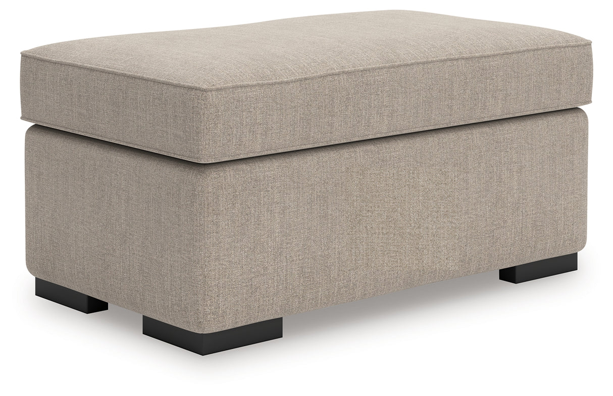 Mega Furniture - Ashley Furniture - Sararose Living Room - Ottoman / Heather - 5710214