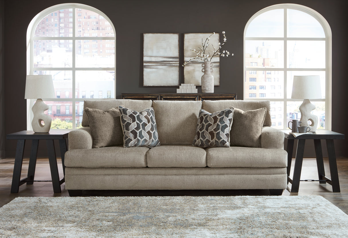 Mega Furniture - Ashley Furniture - Stonemeade Living Room - Sofa / Taupe - 5950438