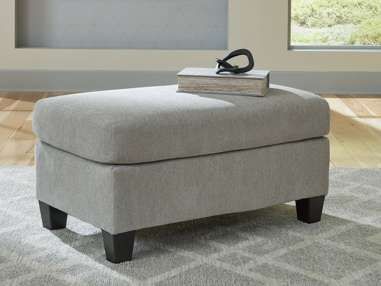 Mega Furniture - Ashley Furniture - Willarae Living Room - Ottoman / Taupe - 5980314