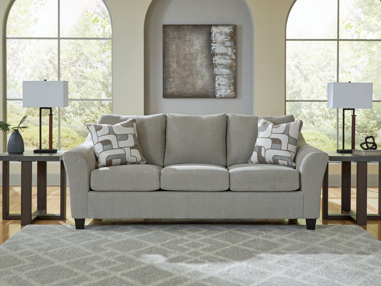 Mega Furniture - Ashley Furniture - Willarae Living Room - Sofa / Taupe - 5980338