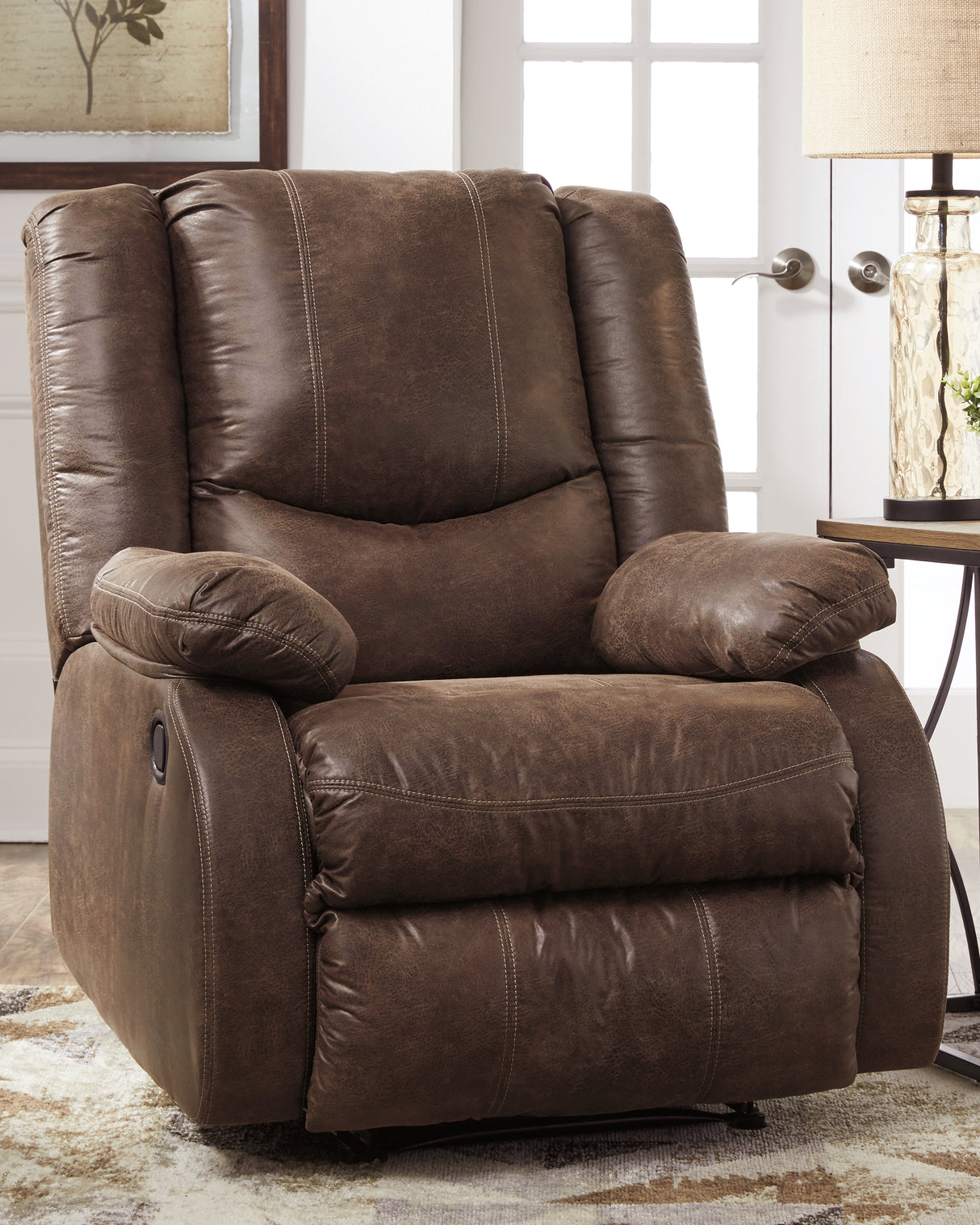 Mega Furniture - Ashley Furniture - Bladewood Living Room - Zero Wall Recliner / Coffee - 6030529