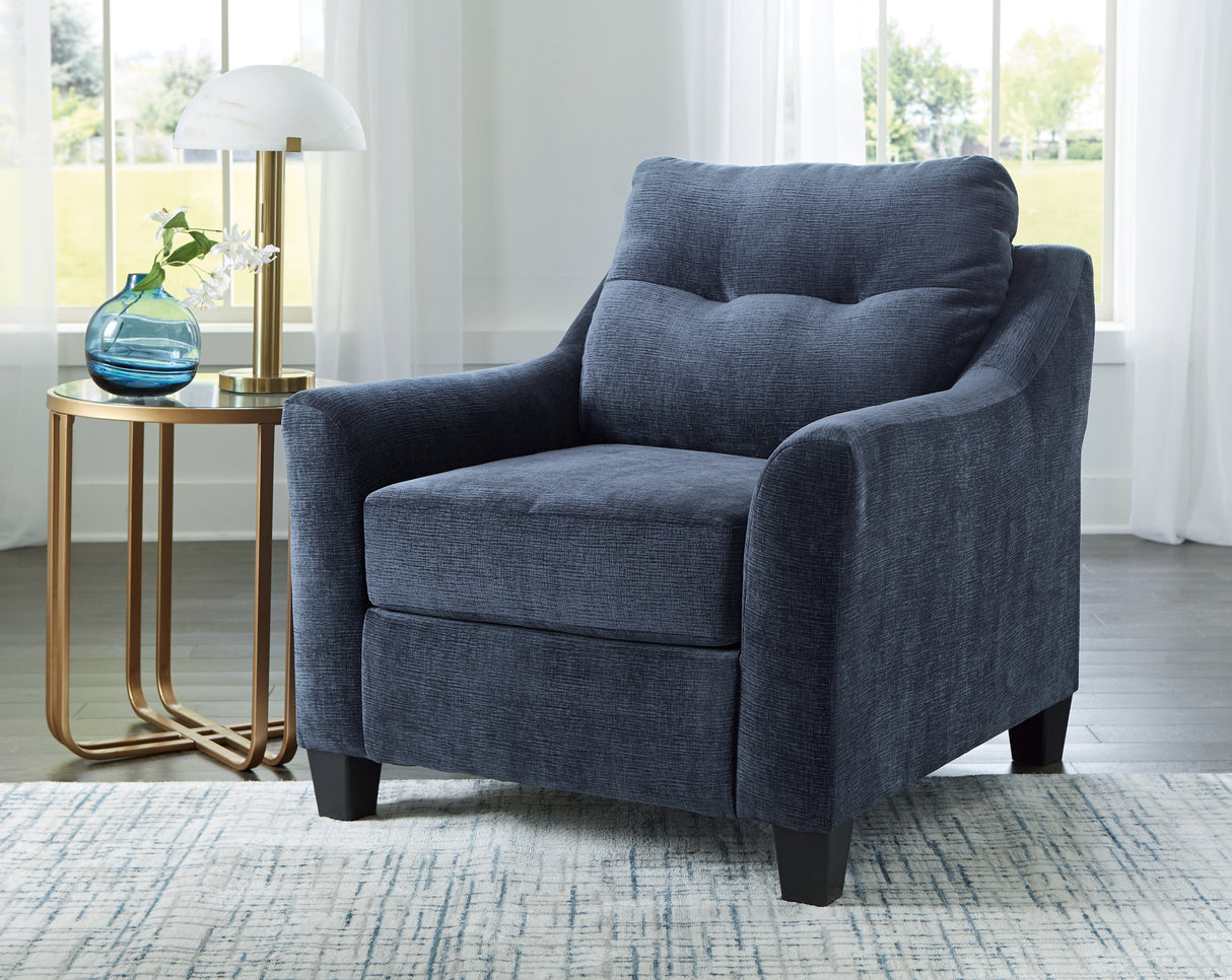 Mega Furniture - Ashley Furniture - Amity Bay Living Room - Chair / Ink - 6720620