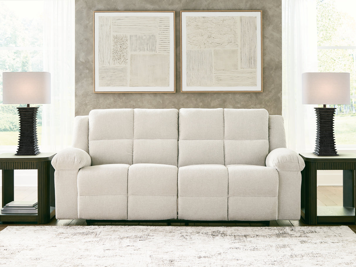 Mega Furniture - Ashley Furniture - Orlen Living Room - 2 Seat Reclining Sofa / Winter - 8160281