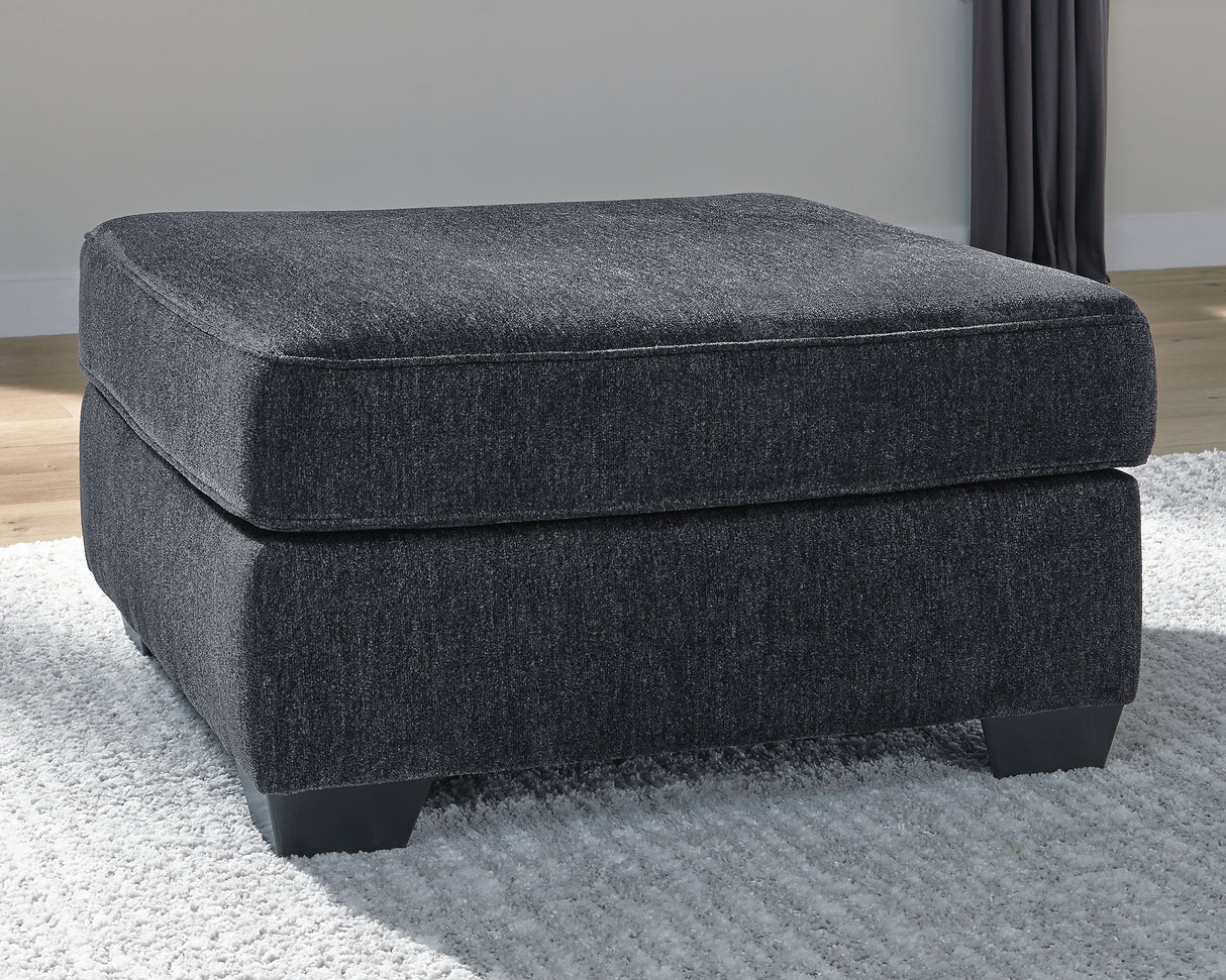 Mega Furniture - Ashley Furniture - Altari Living Room - Oversized Accent Ottoman / Slate - 8721308