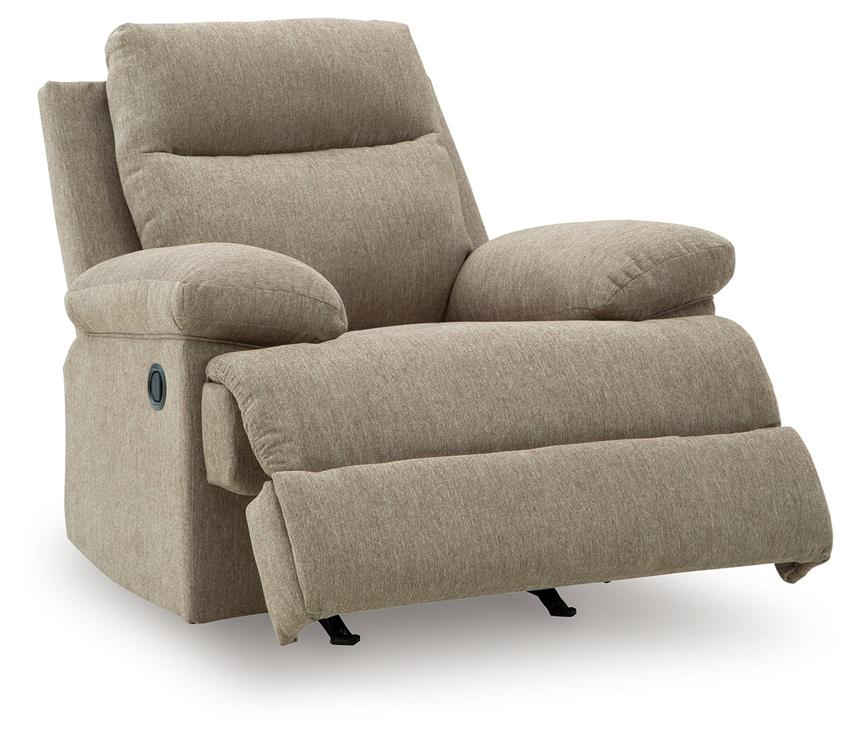 Mega Furniture - Ashley Furniture - Side-Swipe Living Room - Rocker Recliner / Mocha - PC9140525