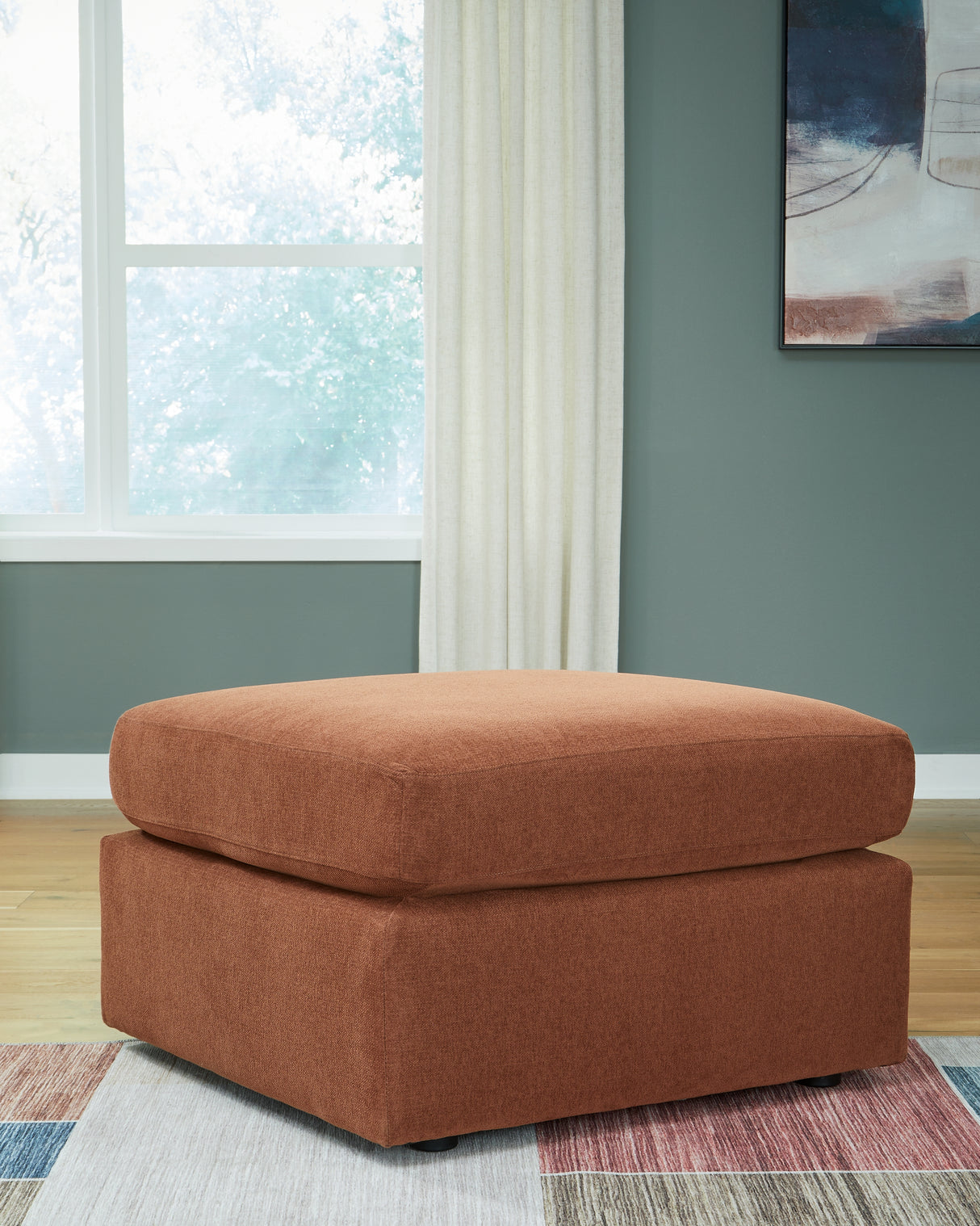 Mega Furniture - Ashley Furniture - Modmax Living Room - Oversized Accent Ottoman / Spice - 9210208