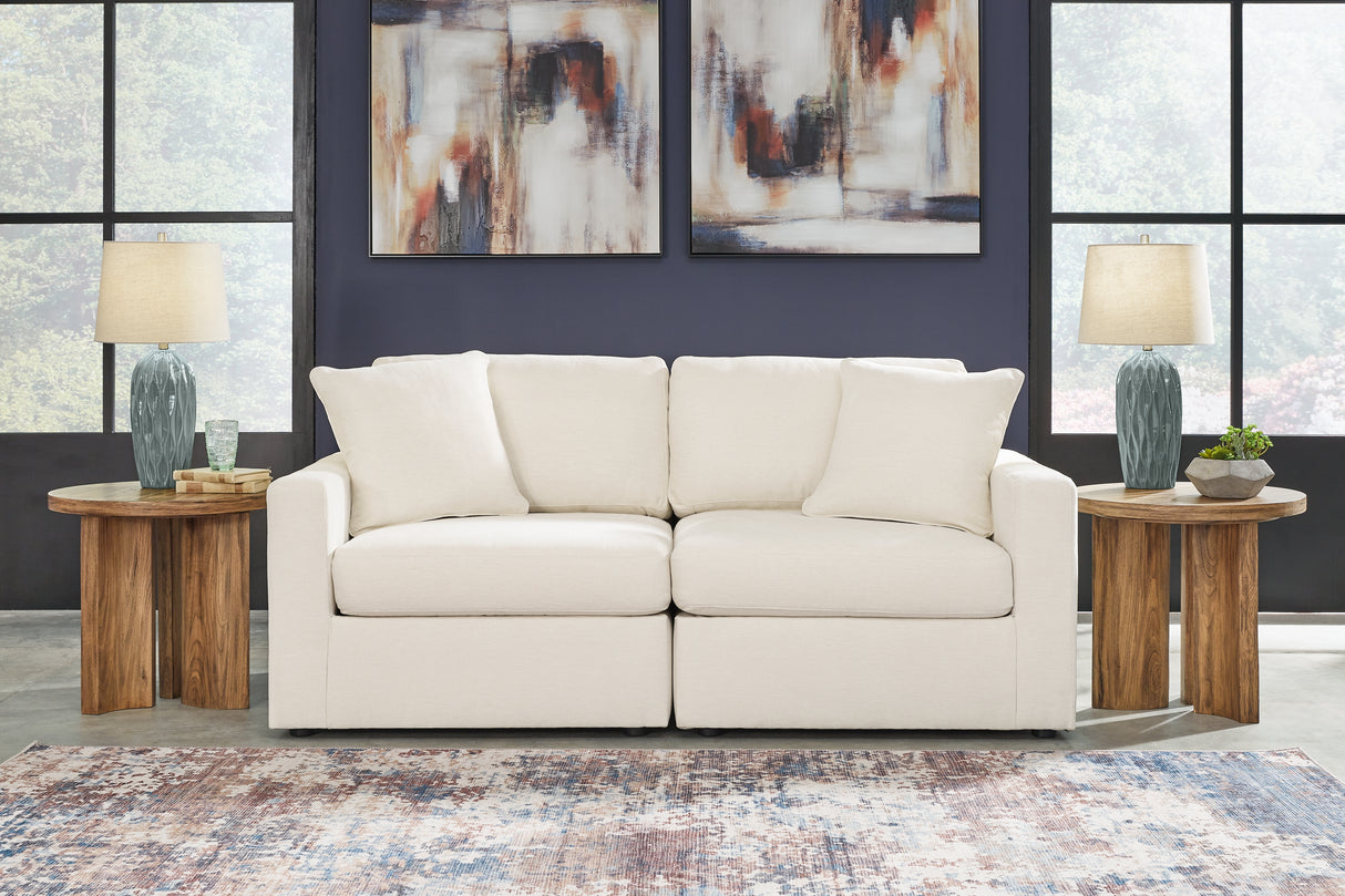 Mega Furniture - Ashley Furniture - Modmax Sectional - RAF 2-Piece Sectional / Oyster - 92103S1