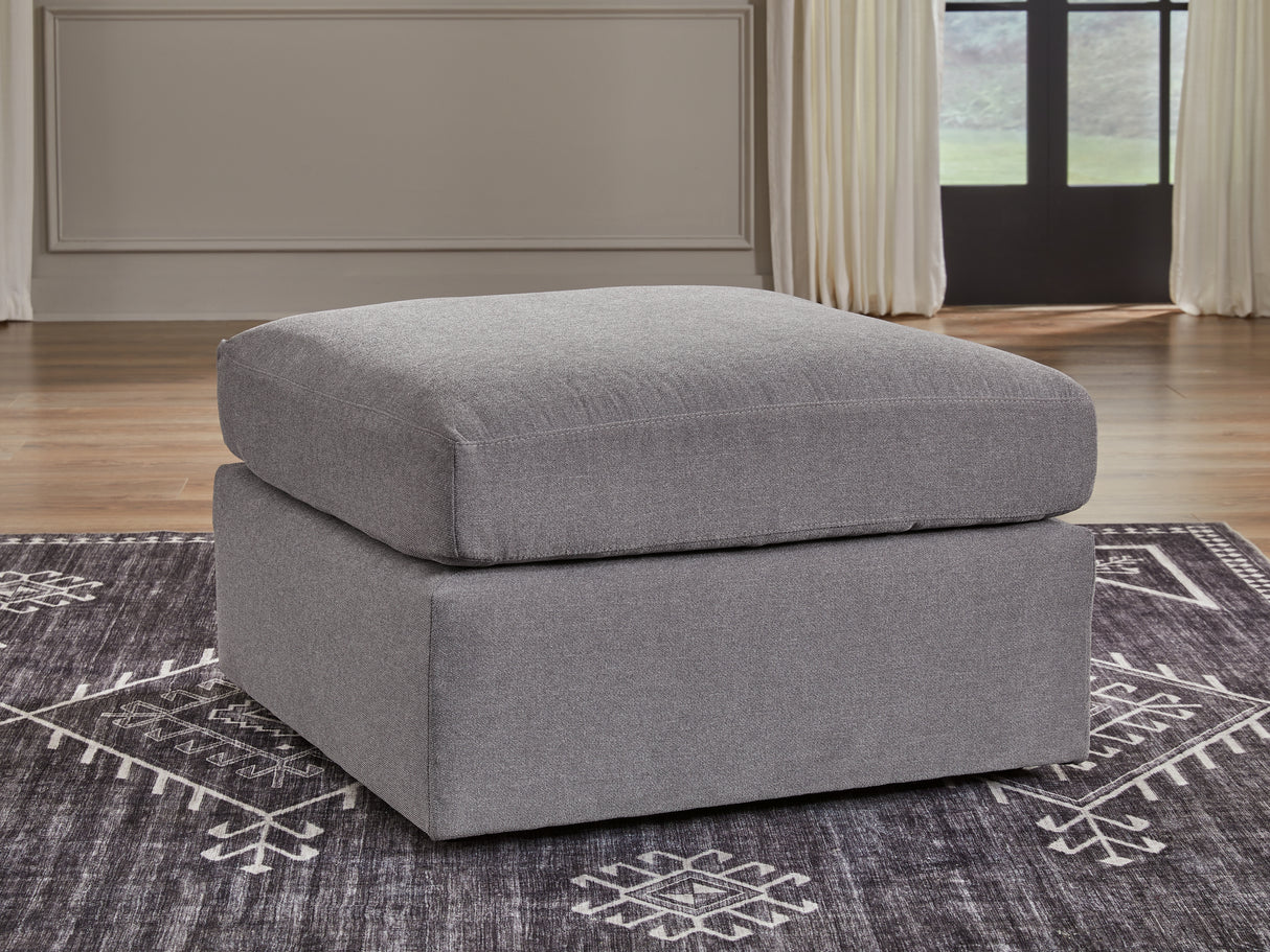 Mega Furniture - Ashley Furniture - Modmax Sectional - Oversized Accent Ottoman / Granite - 9210408
