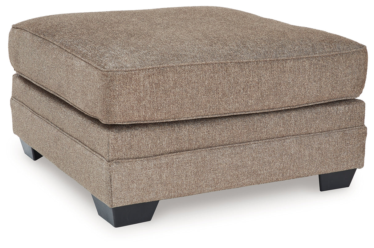 Mega Furniture - Ashley Furniture - Cannonbrook Living Room - Oversized Accent Ottoman / Nutmeg - 9820108